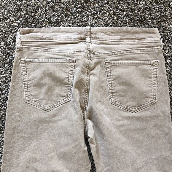 Womens Y2K Old Navy Tan Corduroy Pants Size 6 Classic Rise Regular - Picture 7 of 7